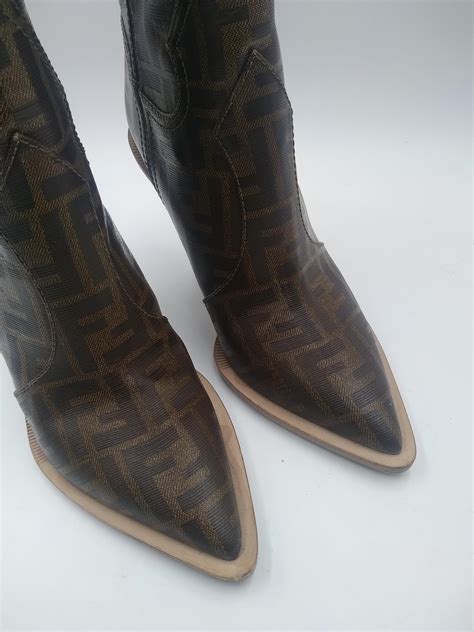 replica fendi ankle boots|fendi cowboy boots sale.